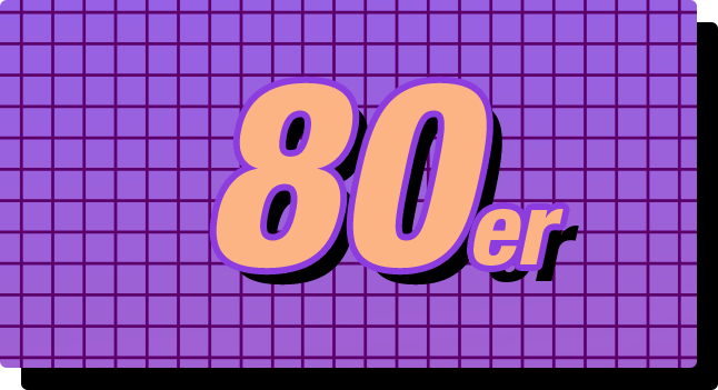 80s Schriftzug